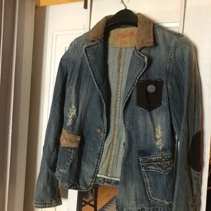 Jean jacket blazer
